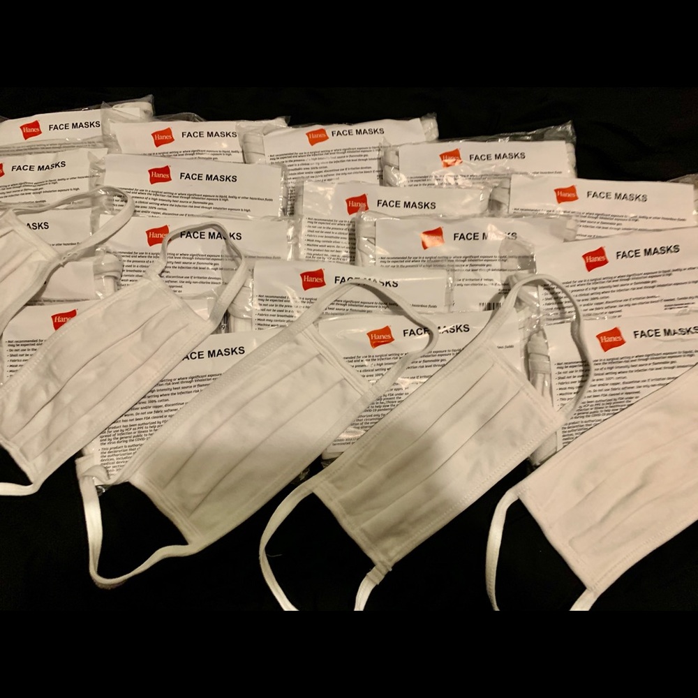Bundle - 5pk Hanes Masks + ?  *Buy2Get1Free*